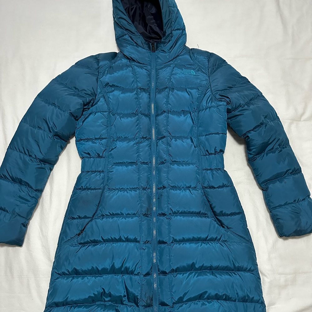 North Face Blue Women Parka